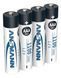 Акумулятори Ansmann AAA/HR03 NI-MH 1100 mAh BL 4 шт 535984 фото 3