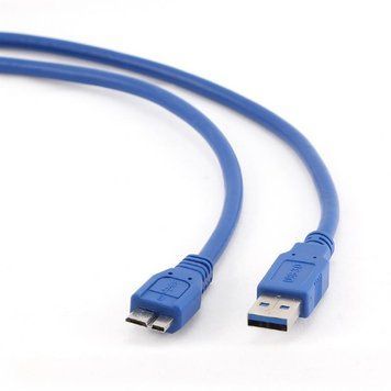 Кабель Gembird USB - microUSB Type-B (M/M), 1.8 м, синій (CCP-mUSB3-AMBM-6) 48112 фото
