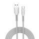Кабель ColorWay USB - micro USB (M/M), Line-Drawing, 2.4 А, 1 м, White (CW-CBUM028-WH) 313483 фото 2