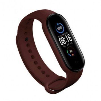 Ремінець BeCover для Xiaomi Mi Smart Band 5/Mi Smart Band 6 Red Wine (705557) 334035 фото