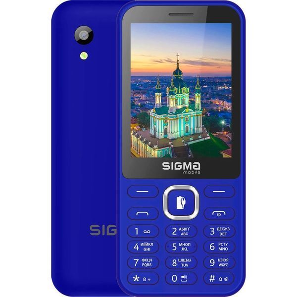 Мобiльний телефон Sigma mobile X-style 31 Power Type-C Dual Sim Blue 448247 фото