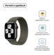 Ремінець Armorstandart Braided Solo Loop для Apple Watch 38mm/40mm/41mm Inverness Green Size 2 (120 mm) (ARM58063) 463133 фото 1