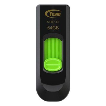 Флеш-накопичувач USB3.2 64GB Team C145 Green (TC145364GG01) 65761 фото