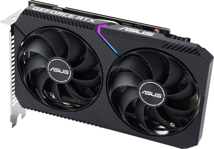 Відеокарта GF RTX 3050 8GB GDDR6 Dual OC V2 Asus (DUAL-RTX3050-O8G-V2) 471131 фото