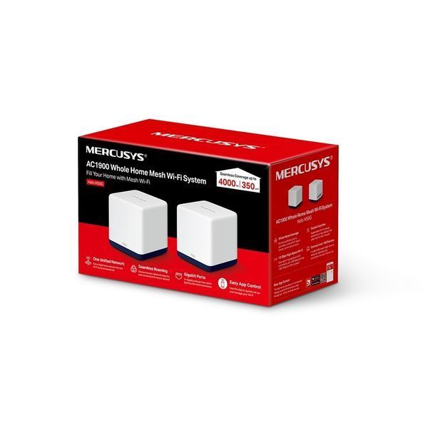 WiFi Mesh система Mercusys Halo H50G(2-pack) 389022 фото