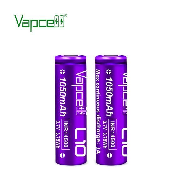 Акумулятор Vapcell 14500 L10 AA/HR06 1050mAh 1шт 538186 фото