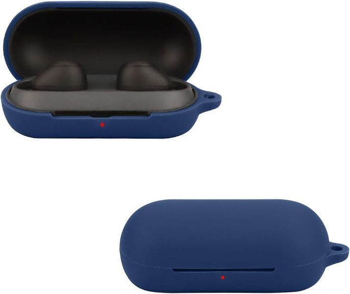 Чохол для навушників BeCover Silicon для Sony WF-C700N Dark Blue (712029) 554066 фото