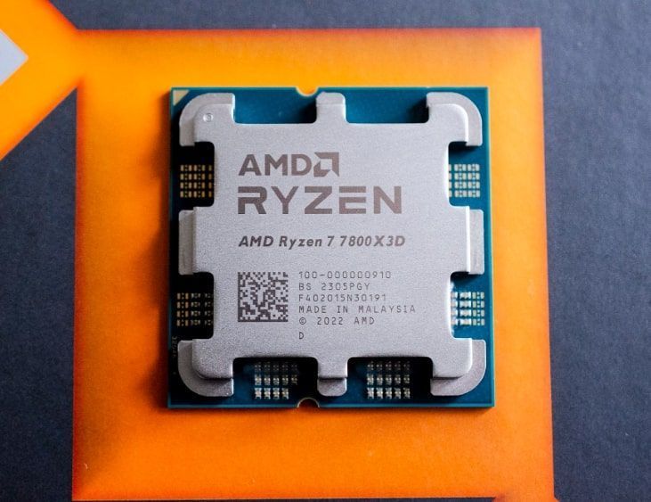 Процесор AMD Ryzen 7 7800X3D 4.2GHz (96MB, Zen 4, 120W, AM5) Box (100-100000910WOF) 459602 фото
