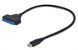 Адаптер Cablexpert AUS3-03 USB-С-1xSATA 445210 фото 2