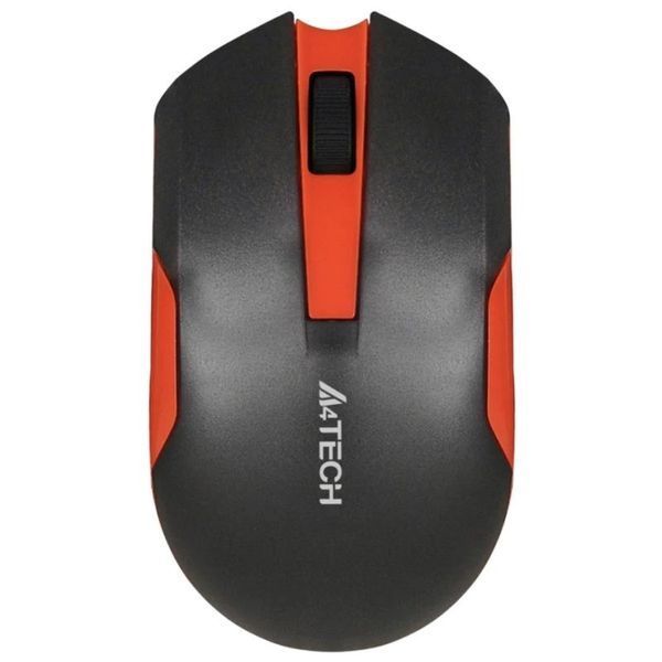 Миша бездротова A4Tech G3-200N Black/Red USB V-Track 201637 фото