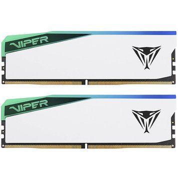 Модуль пам`яті DDR5 2x16GB/6400 Patriot Viper Elite 5 RGB (PVER532G64C32KW) 545668 фото