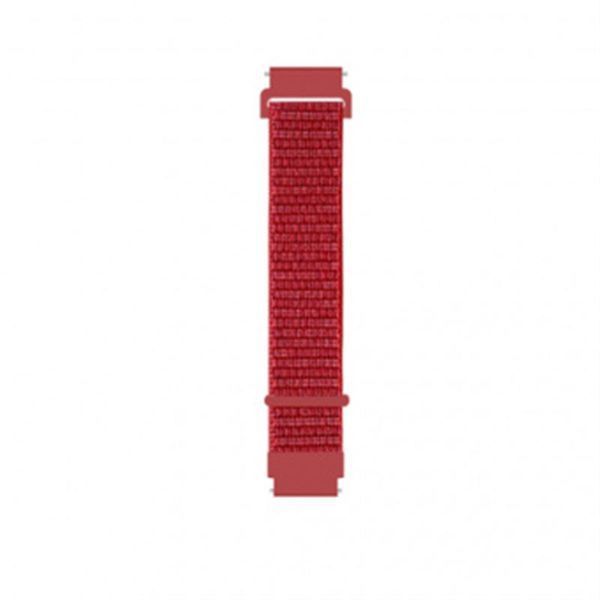 Ремінець BeCover Nylon Style для Amazfit Stratos 1/2/2S/3/GTR 2/GTR 47mm/GTR Lite 47mm/Nexo/Pace Red (705892) 348897 фото