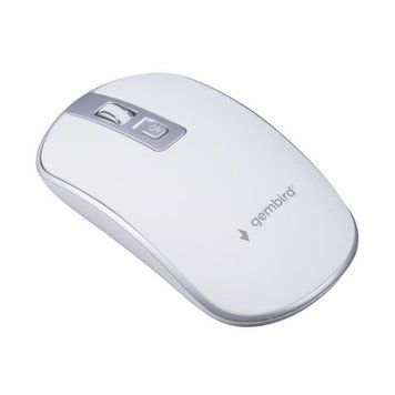 Миша бездротова Gembird MUSW-4B-06-WS White/Silver 470538 фото