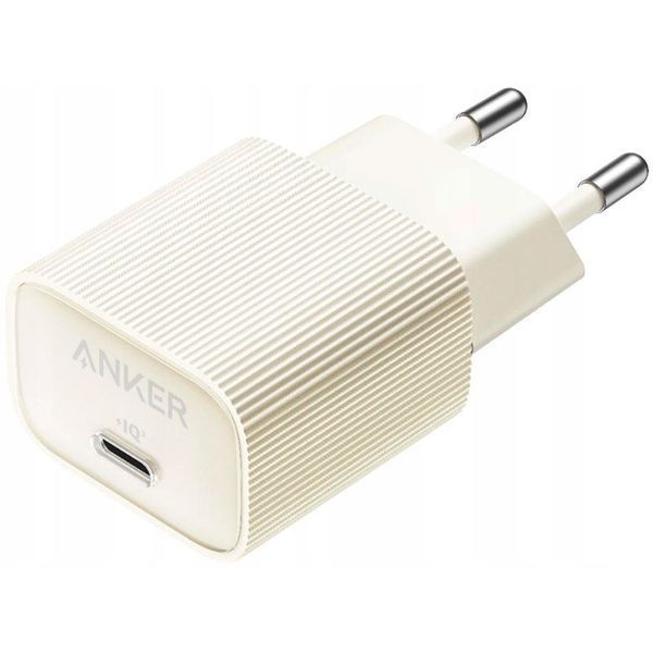 Мережевий зарядний пристрій Anker PowerPort 511 Nano IV White, 30 W USB Type-C (A2337G21) 555465 фото