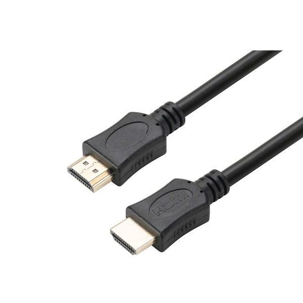 Кабель Prologix HDMI - HDMI V 1.4 (M/M), 0.5 м, Black (PR-HDMI-HDMI-CCS -01-30-05m) 396662 фото