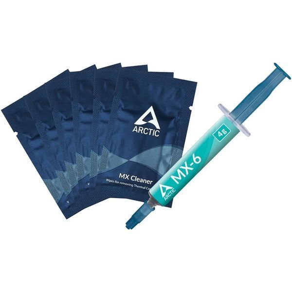 Термопаста Arctic Cooling MX-6 4 г + 6x MX Cleaner (ACTCP00084A) 458324 фото