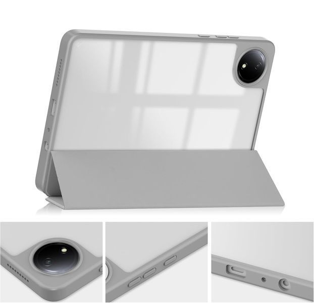 Чохол-книжка BeCover Soft Edge TPU для Xiaomi Redmi Pad SE 8.7 Gray (712568) 552160 фото