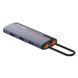 Док-станція СolorWay USB-C 6-в-1 Type C PD 100W/USB3.0х3/USB2.0/RJ45 (CW-HUB03) 523896 фото 2