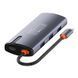 Док-станція СolorWay USB-C 6-в-1 Type C PD 100W/USB3.0х3/USB2.0/RJ45 (CW-HUB03) 523896 фото 10