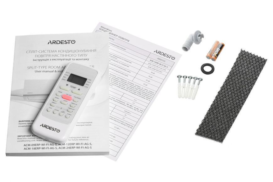 Кондиціонер Ardesto ACM-09INV-R32-WF-AG-S 542275 фото