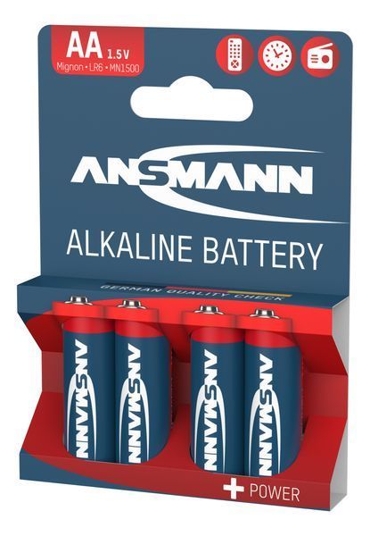 Батарейка Ansmann AA/LR06 BL 4шт 535954 фото