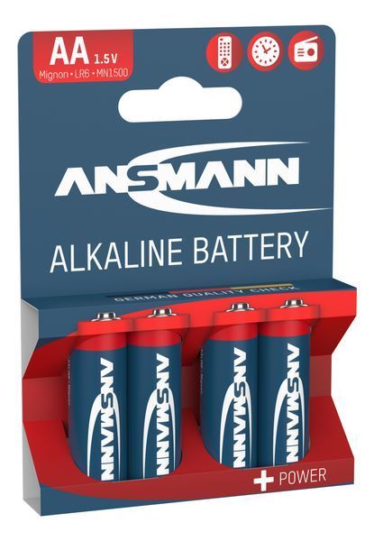 Батарейка Ansmann AA/LR06 BL 4шт 535954 фото