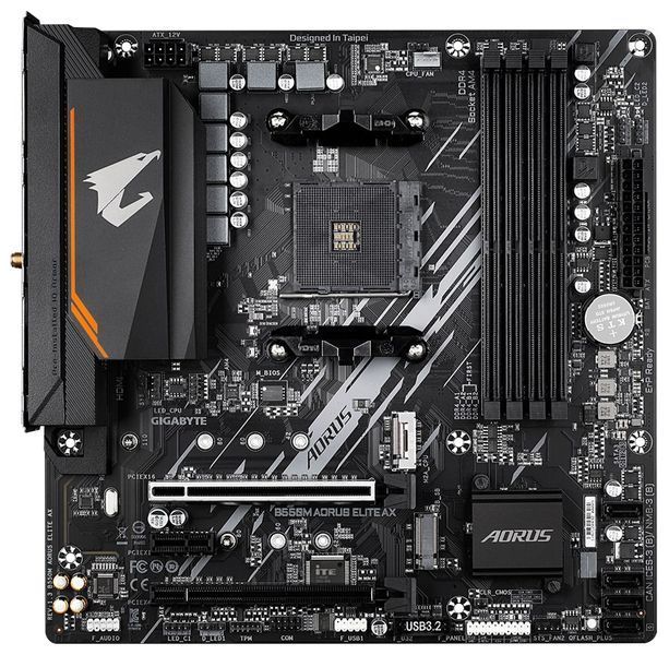 Материнська плата Gigabyte B550M Aorus Elite AX Socket AM4 531235 фото