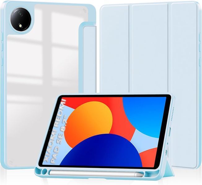 Чохол-книжка BeCover Soft Edge TPU для Xiaomi Redmi Pad SE 8.7 Light Blue (712569) 552161 фото