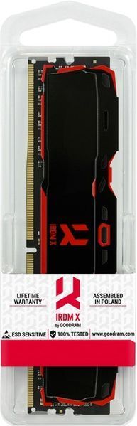 Модуль пам`ятi DDR4 2x16GB/3200 Goodram Iridium X Black (IR-X3200D464L16A/32GDC) 366444 фото