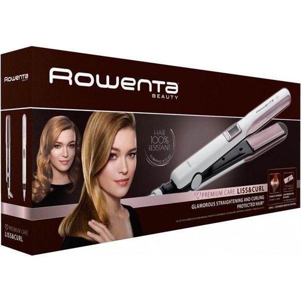 Випрямляч для волосся Rowenta SF7660F0 Premium Care Liss&Curl 177472 фото