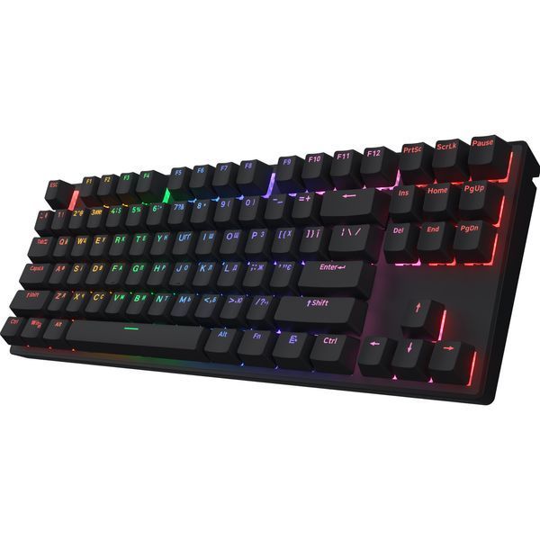 Клавіатура Hator Icefall Mecha TKL Wireless Rainbow Black (HTK287UA) 550398 фото