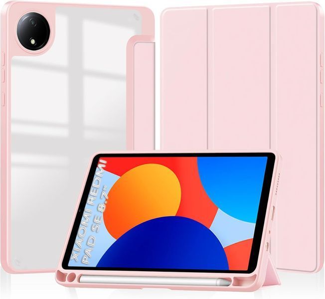 Чохол-книжка BeCover Soft Edge TPU для Xiaomi Redmi Pad SE 8.7 Pink (712570) 552162 фото