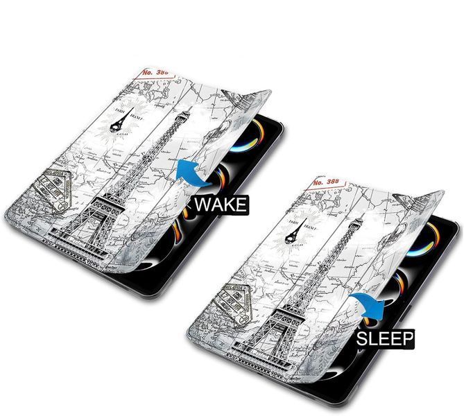 Чохол-книжка BeCover Smart Case для Apple iPad Pro 11" M4 2024 Paris (711640) 559836 фото