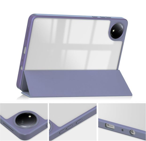 Чохол-книжка BeCover Soft Edge TPU для Xiaomi Redmi Pad SE 8.7 Purple (712571) 552163 фото