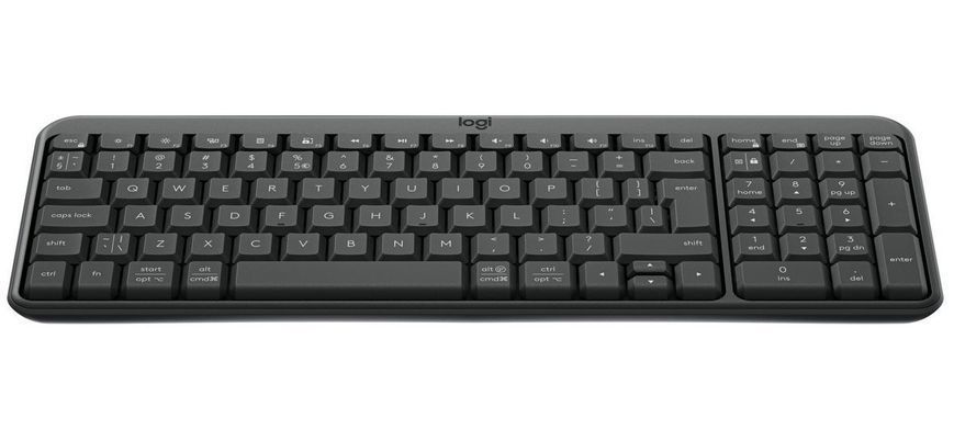 Клавiатура бездротова Logitech K250 Graphite (920-013822) 561352 фото