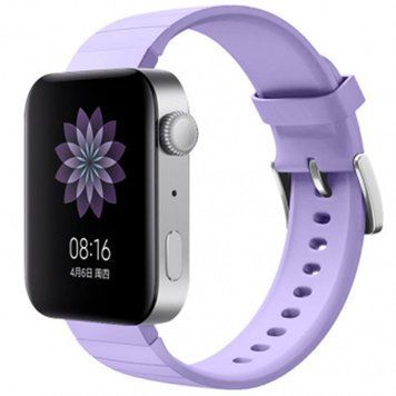 Ремінець BeCover для Xiaomi Mi Watch/Garmin Vivoactive 3S/4S/Venu 2С/Canyon CNS-SW71SS/Mobvoi TicWatch C2/Withings Activite Steel/Huawei Honor S1 Light Purple (704515) 347684 фото