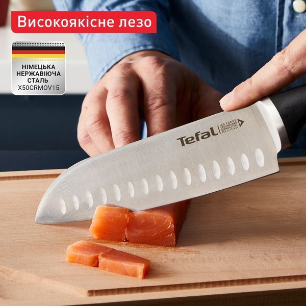 Набір ножів Tefal Ice Force у пластиковій колоді 4 предмети (K2325S75) 559912 фото
