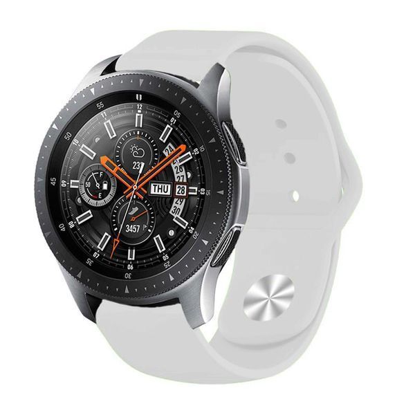 Силіконовий ремінець BeCover для Amazfit Stratos 1/2/2S/3/GTR 2/GTR 47mm/GTR Lite 47mm/Nexo/Pace White (706377) 365942 фото