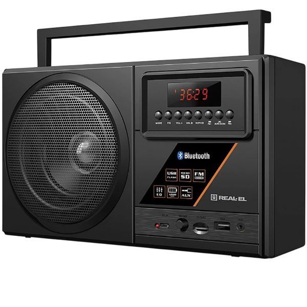 Радіоприймач REAL-EL X-700 Black 453568 фото