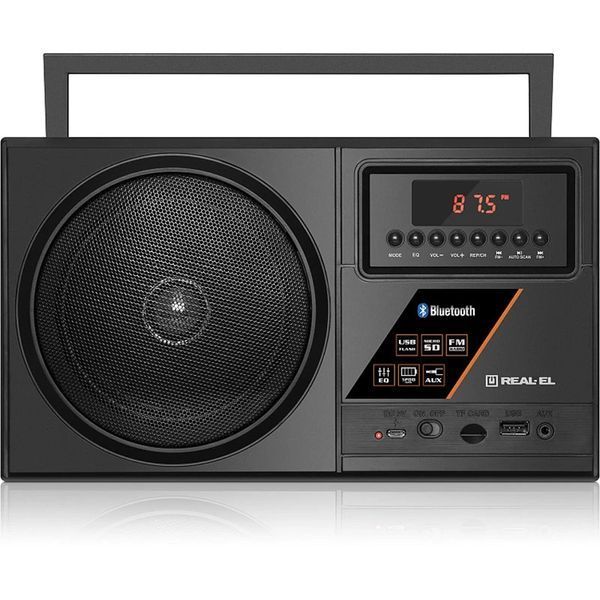 Радіоприймач REAL-EL X-700 Black 453568 фото