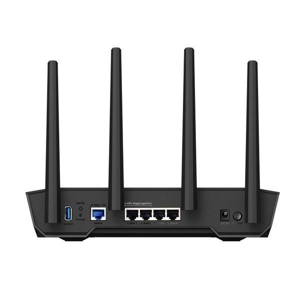 Бездротовий маршрутизатор Asus TUF Gaming AX4200 (TUF-AX4200) (90IG07Q0-MO3100) 445707 фото