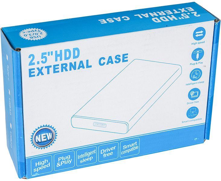 Зовнішня кишеня PowerPlant для HDD 2.5" USB3.0 (HC380411) 550035 фото