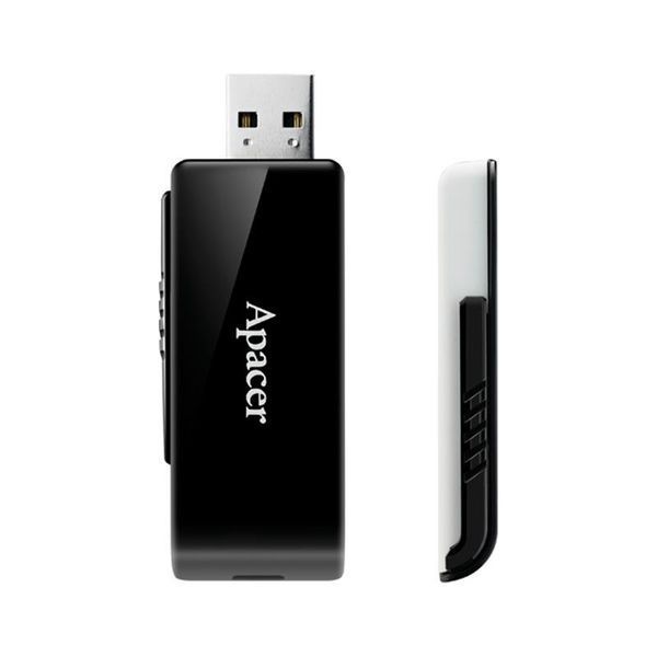 Флеш-накопичувач USB3.2 128GB Apacer AH350 Black (AP128GAH350B-1) 333323 фото