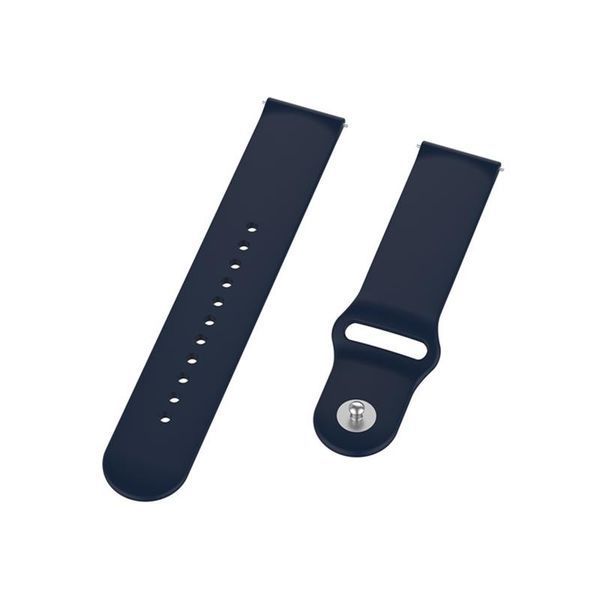 Силіконовий ремінець BeCover для Amazfit Stratos 1/2/2S/3/GTR 2/GTR 47mm/GTR Lite 47mm/Nexo/Pace Blue-Horizon (706379) 365944 фото