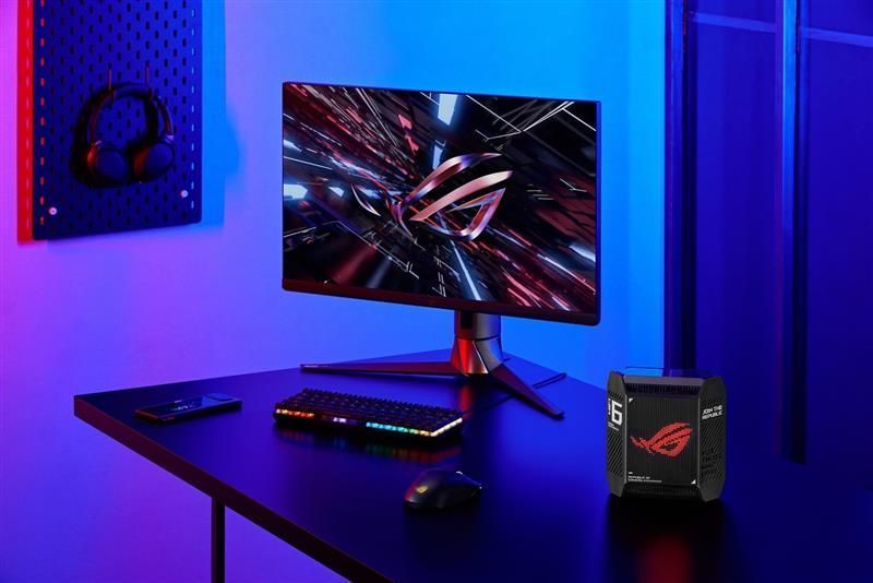 Wi-Fi Mesh система Asus ROG Rapture GT6 1pk Black (90IG07F0-MU9A10) 454152 фото