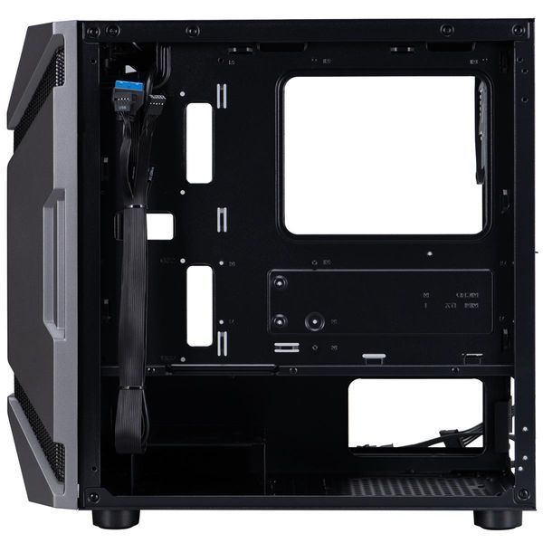 Корпус 1stPlayer D3-A-BK-1F7-14-1F7 Black без БЖ 547172 фото