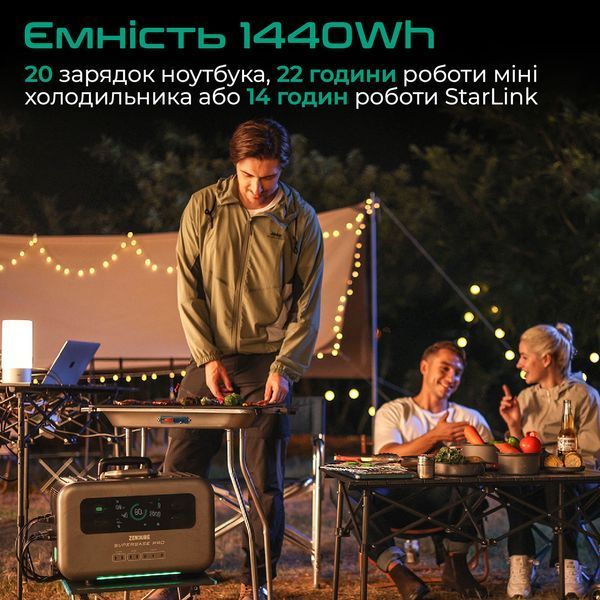 Зарядна станція Zendure 1440 Wh (ZDSBP1500-bk-eu) 480059 фото