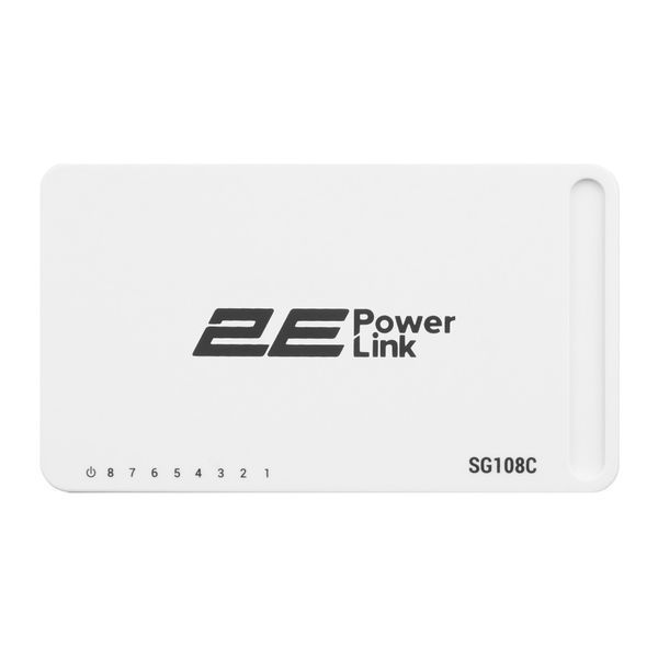 Комутатор 2E PowerLink SG108C (8xGE, некерований) 490438 фото