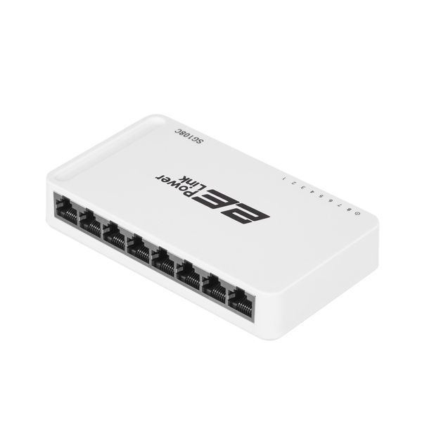 Комутатор 2E PowerLink SG108C (8xGE, некерований) 490438 фото