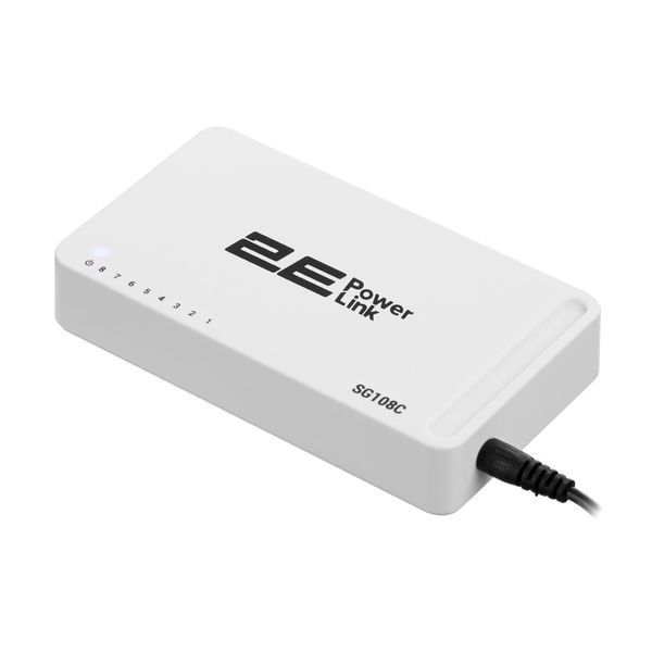 Комутатор 2E PowerLink SG108C (8xGE, некерований) 490438 фото